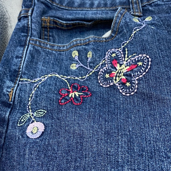 Vintage Northern Reflections Floral Butterfly Floral Embroidery Woman’s … - Picture 5 of 13